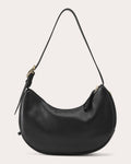 Amani Leather Hobo Bag