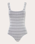 Antoinette Geometric Mesh Swimsuit