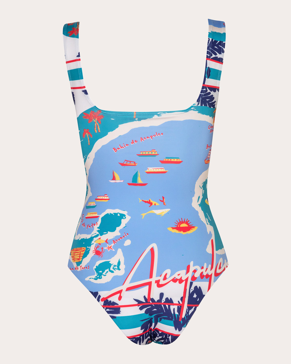 Antoinette Acapulco Printed One-Piece