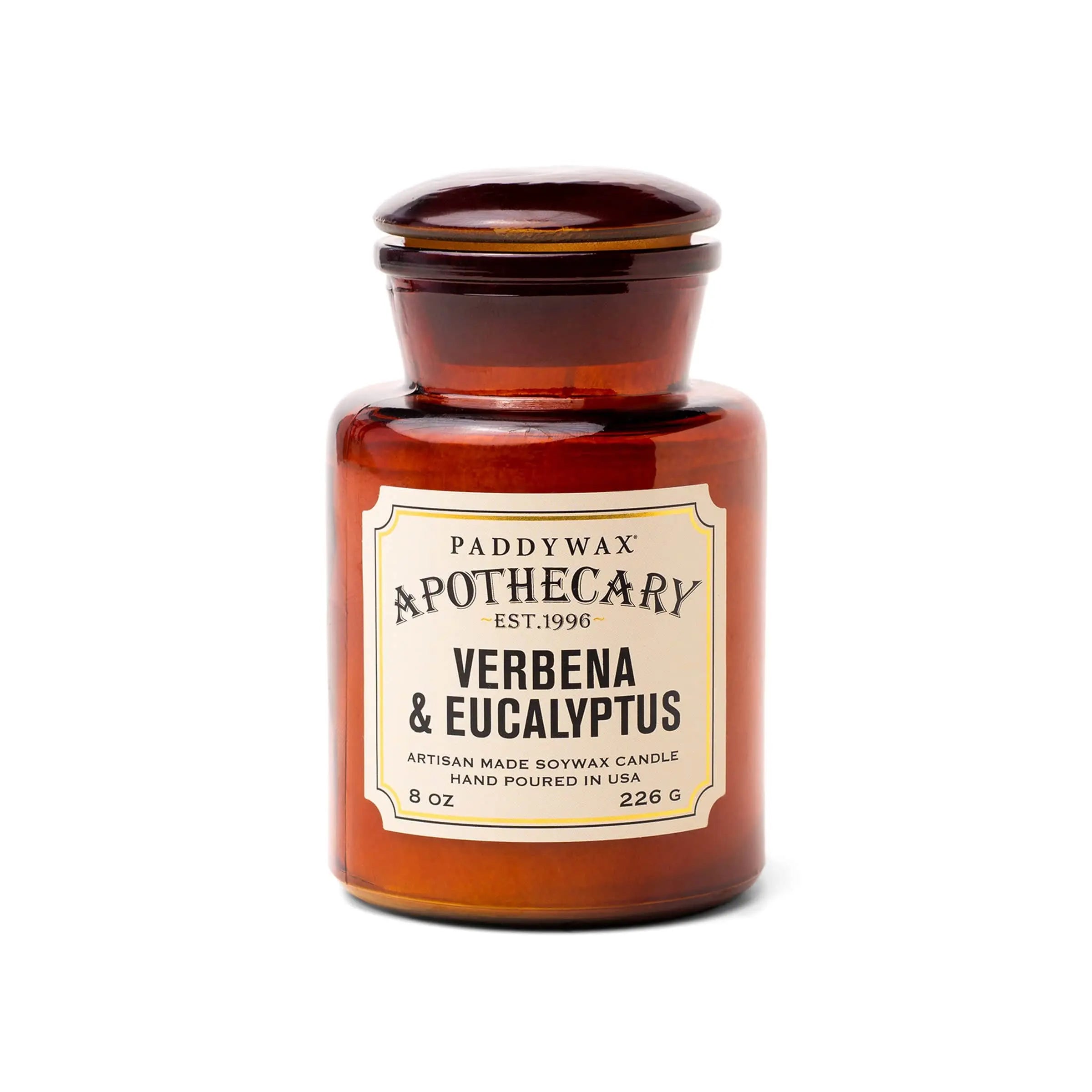 Verbena + Eucalyptus - Apothecary 8 oz Candle