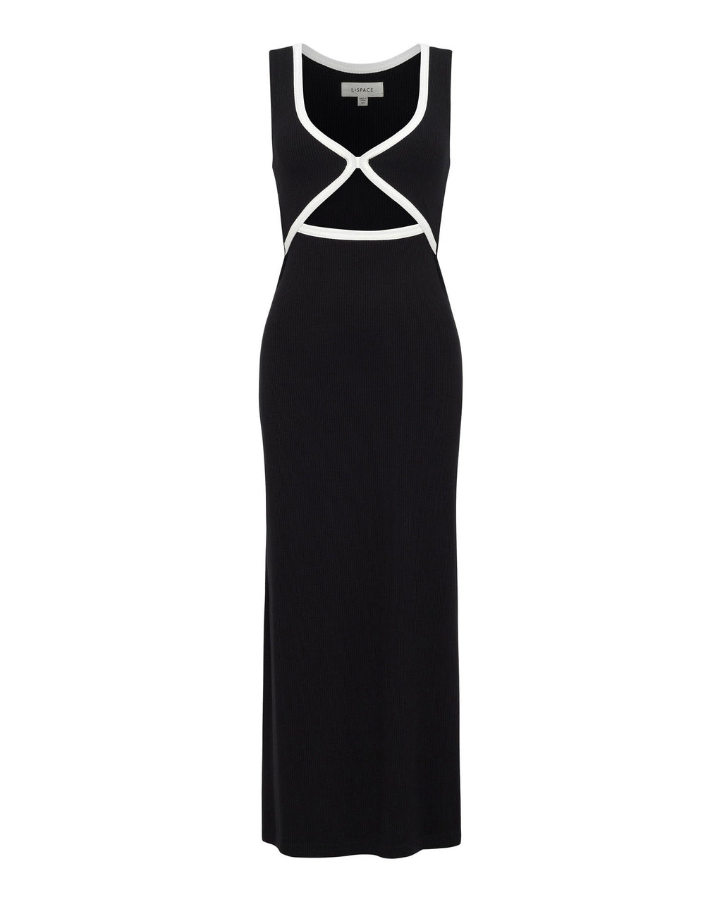 Steph Dress - Black-Cream