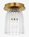Asalea 5" Solitaire Flush Mount