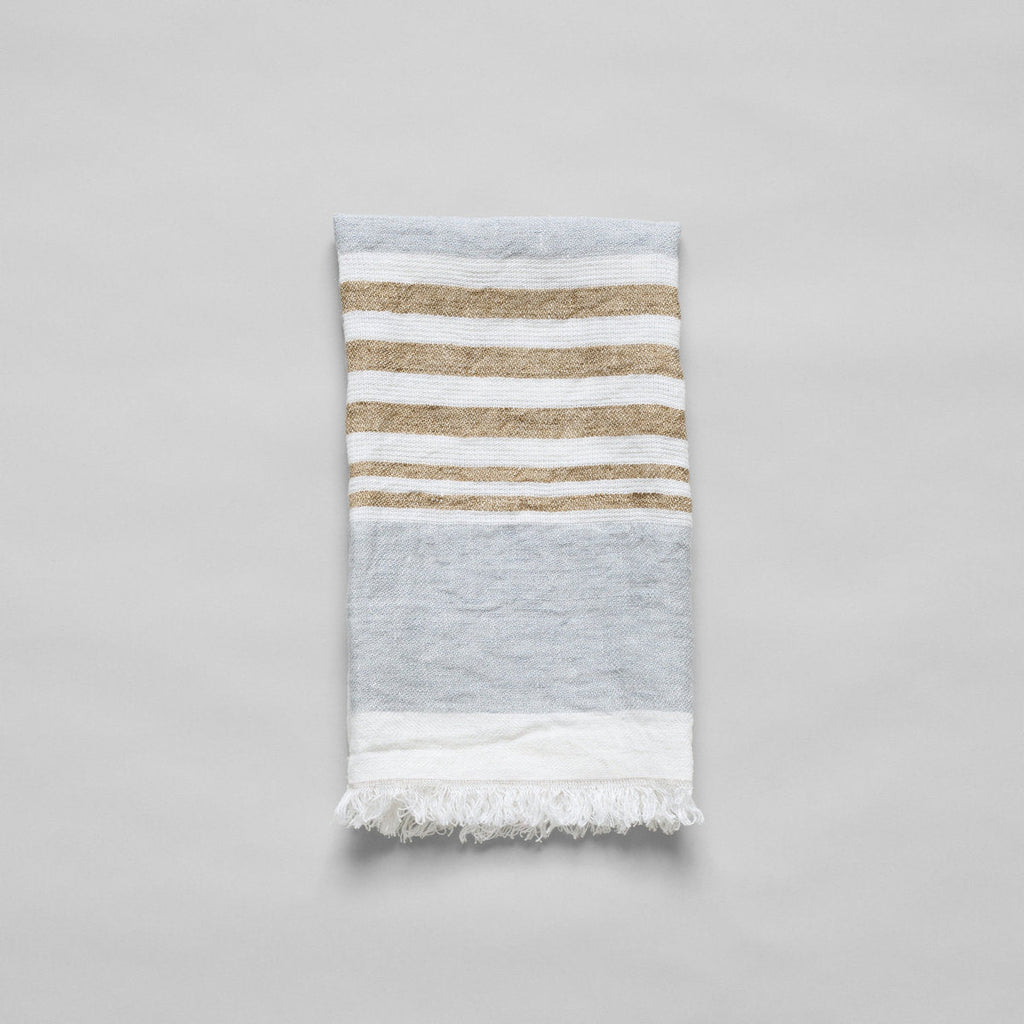 Ash Belgian Linen Towel