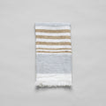 Ash Belgian Linen Towel