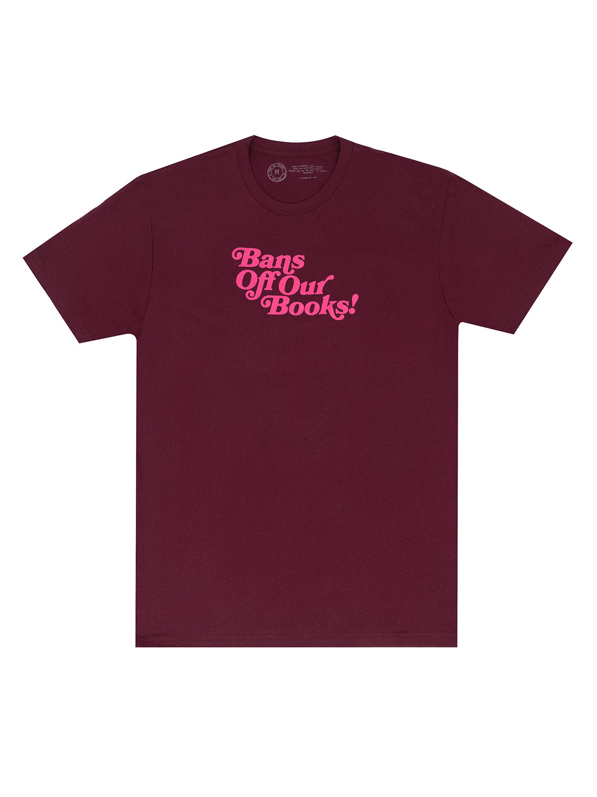 Bans Off Our Books Unisex T-Shirt (Red)