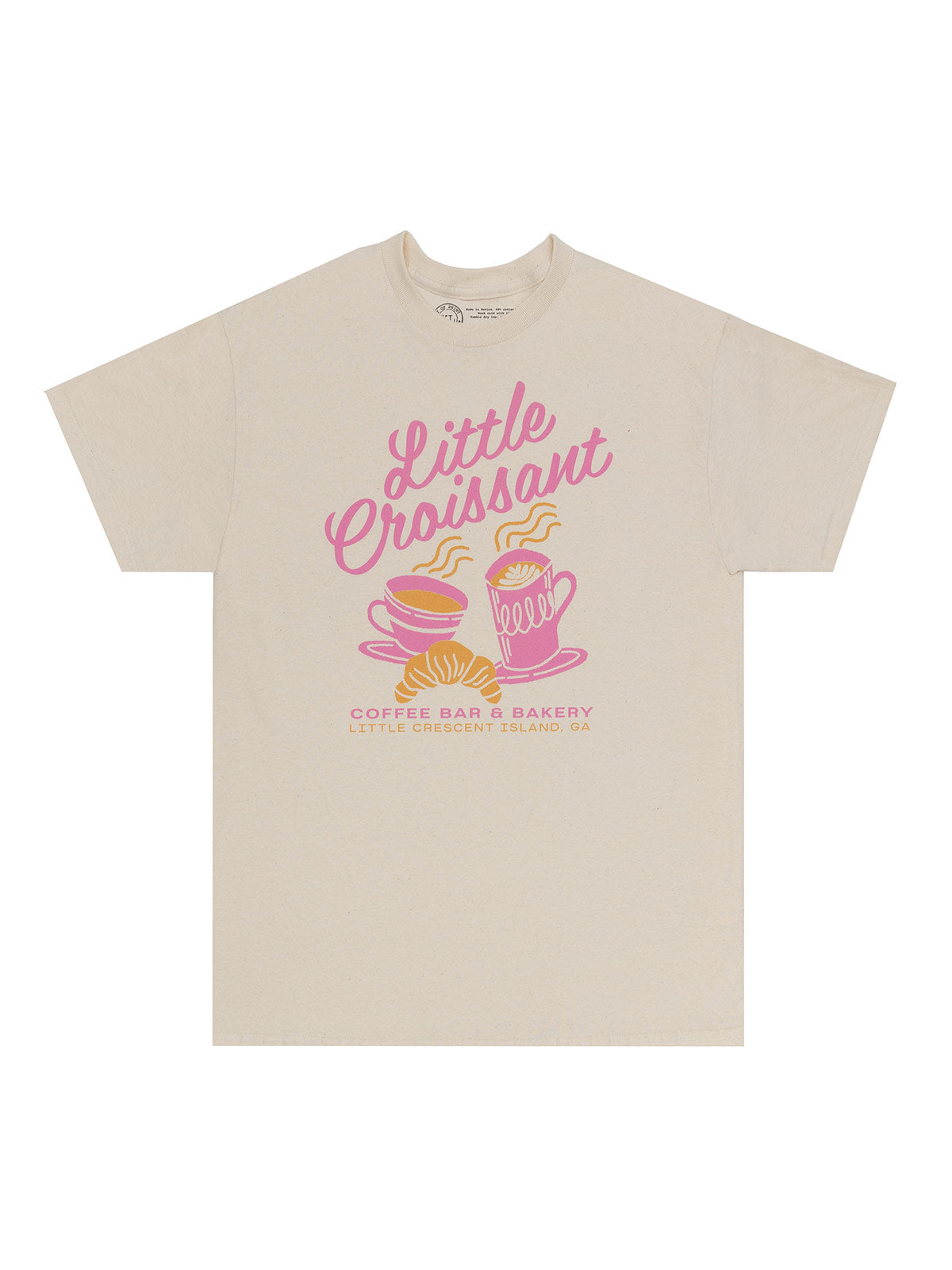 Emily Henry: Little Croissant Coffee Bar Unisex T-Shirt