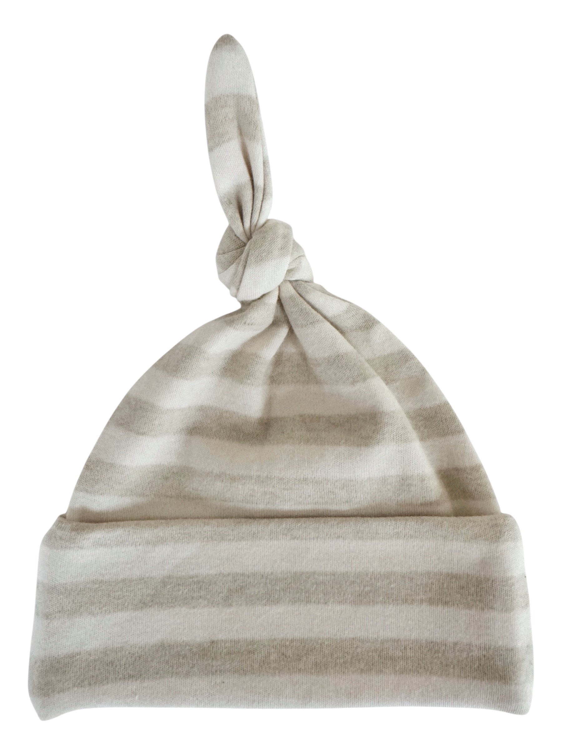 Sage Stripe / Organic Beanie