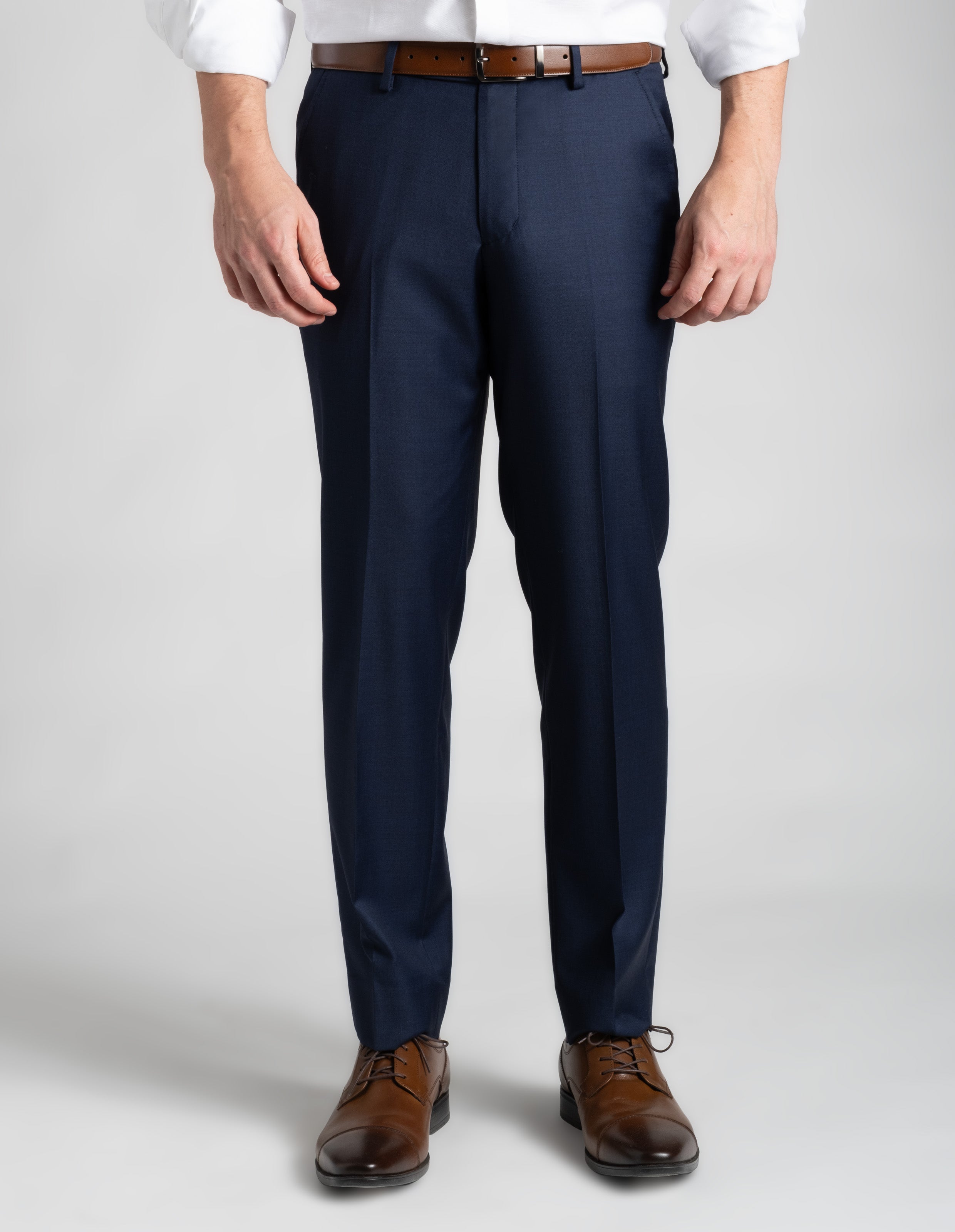 Classic Wool Dress Pant - Navy