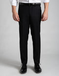 Classic Wool Dress Pant - Black