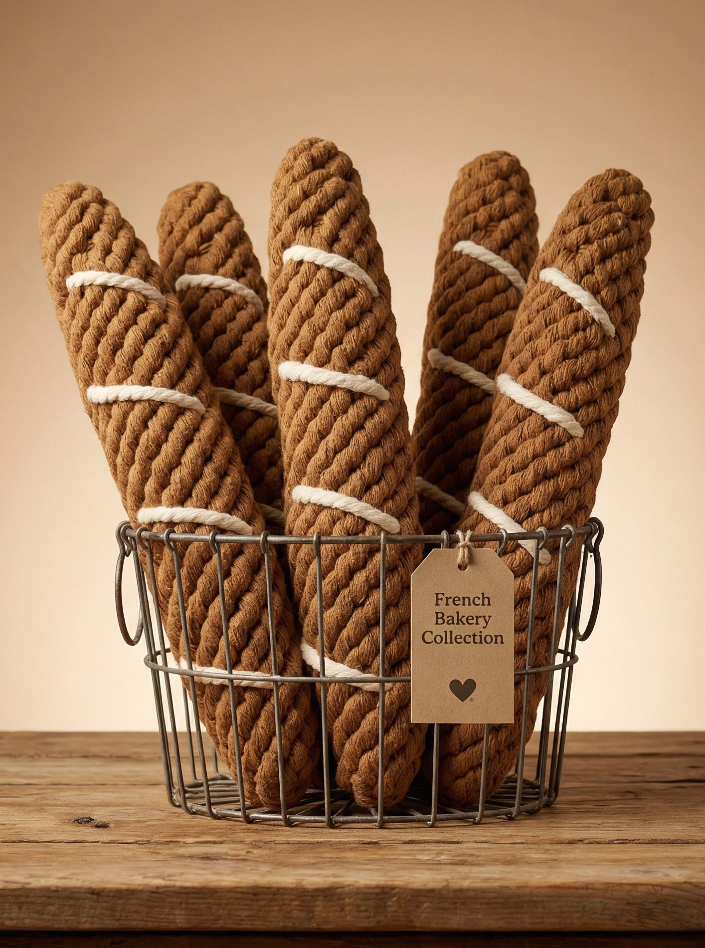 BAGUETTE ROPE DOG TOY