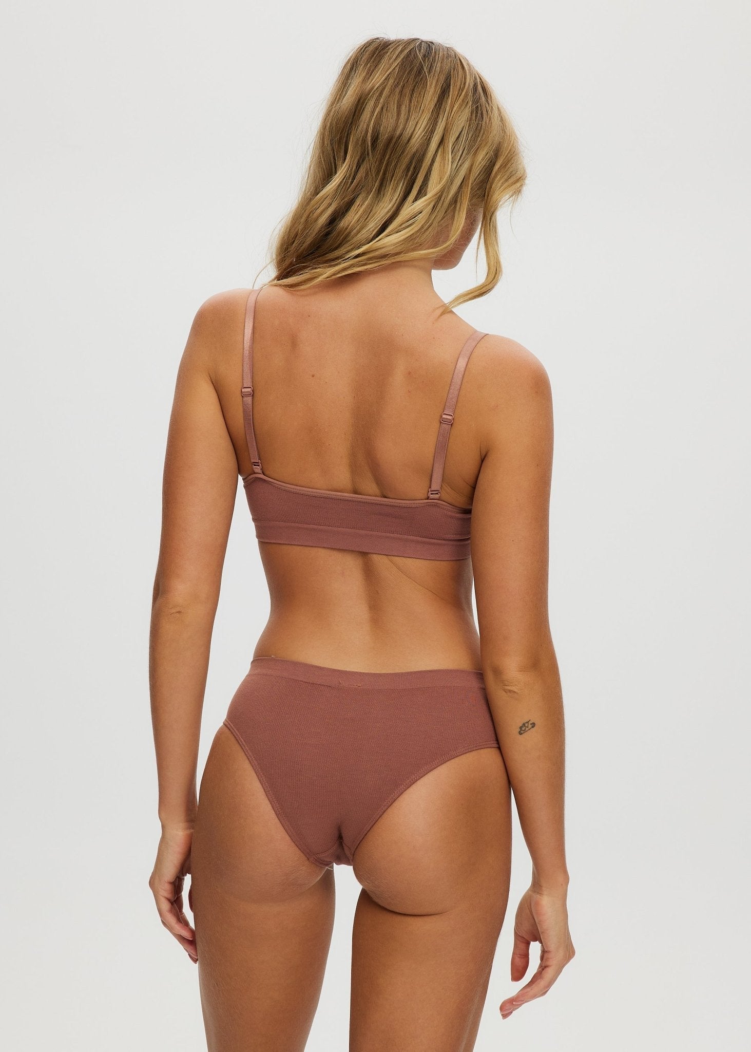 Seamless Rib Triangle Bra