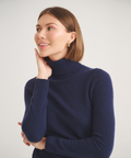 Basic Cashmere Turtleneck Sweater