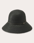 Besa 9 Raffia Braid Packable Cloche
