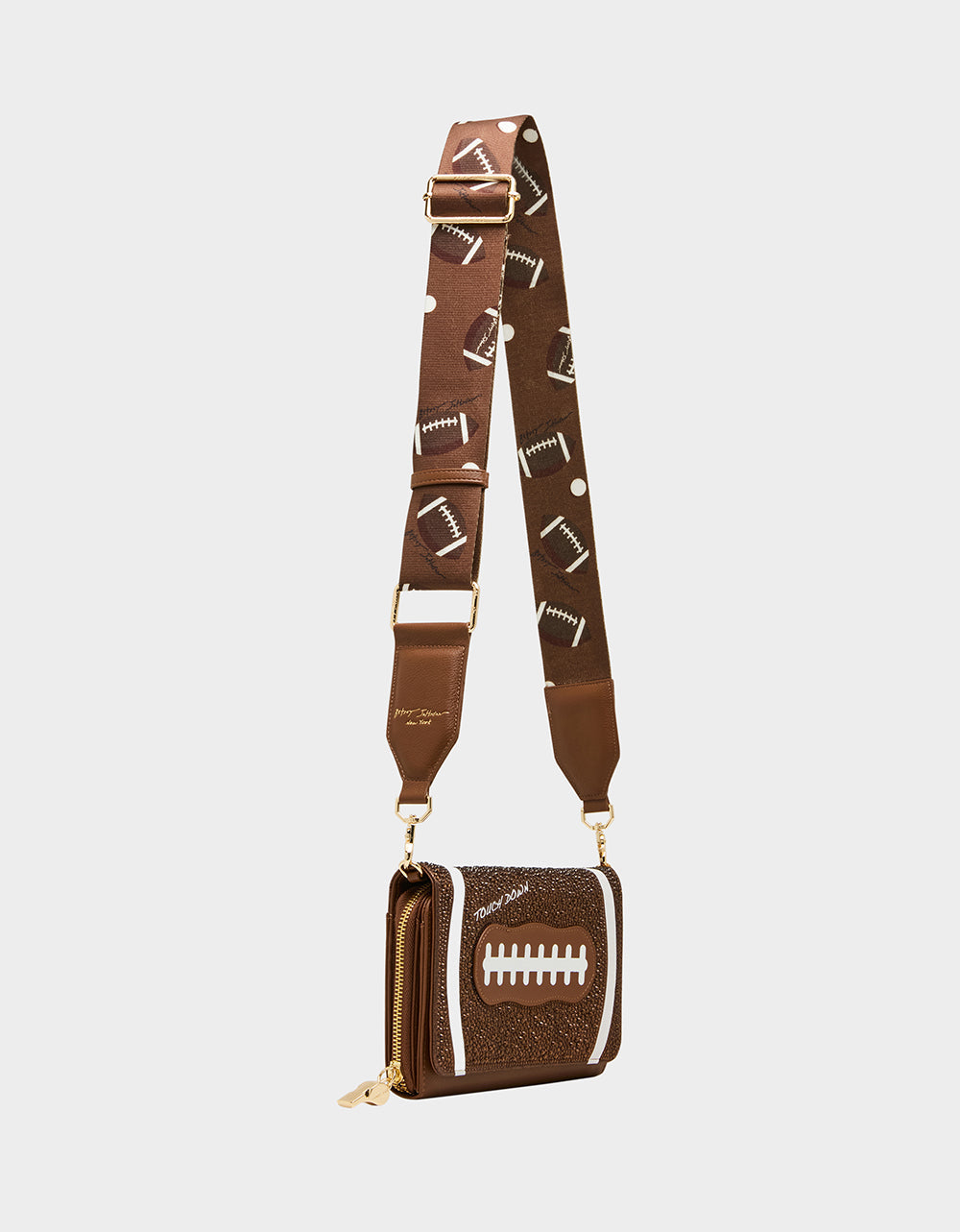 BLITZ & GLITZ WALLET ON CHAIN BROWN