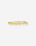 Bezel Diamond Station Ring