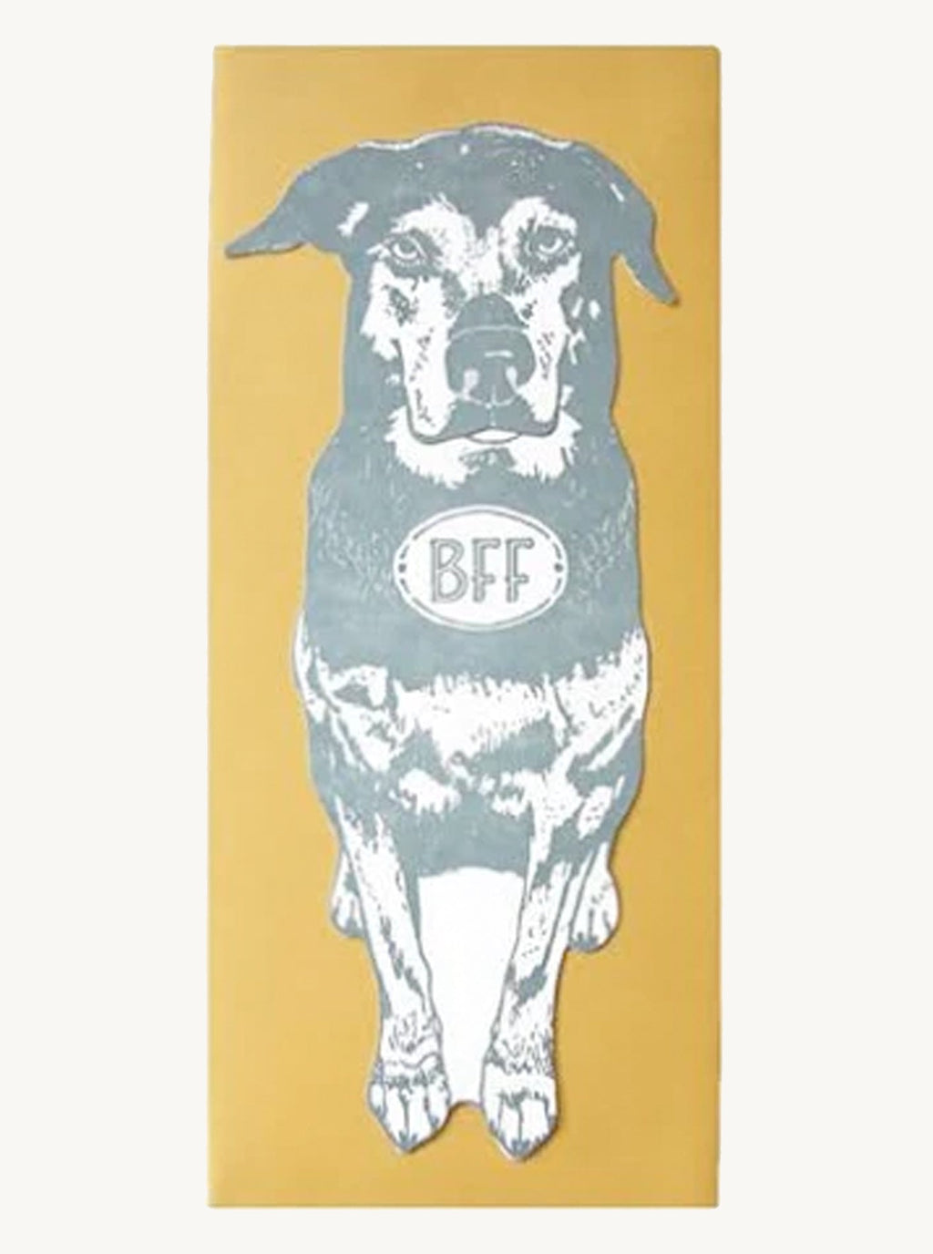 BFF DOG Card by Blackbird Letterpress