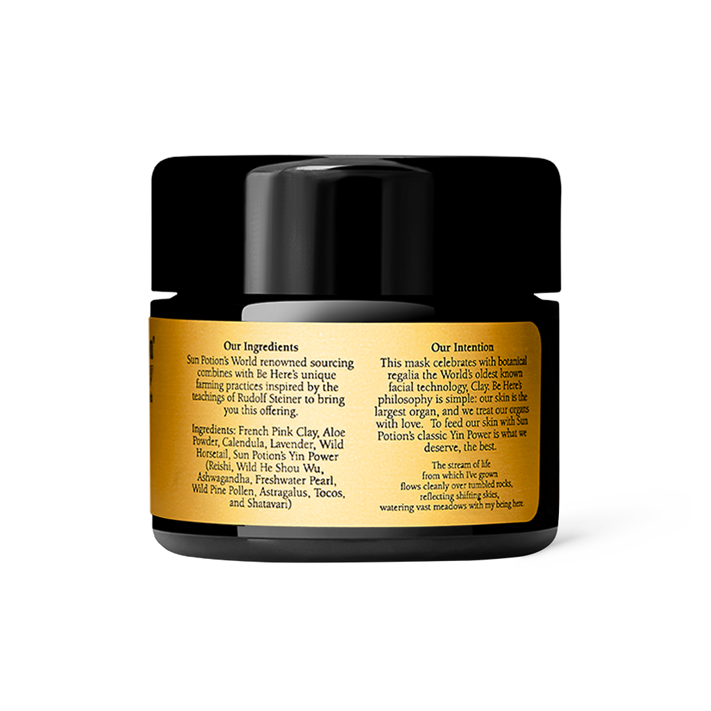 Be Here Farm + Nature Dry Mask "Superfood Clay Mask"