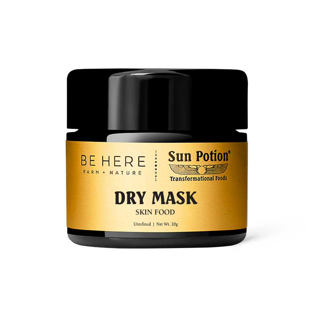 Be Here Farm + Nature Dry Mask "Superfood Clay Mask"