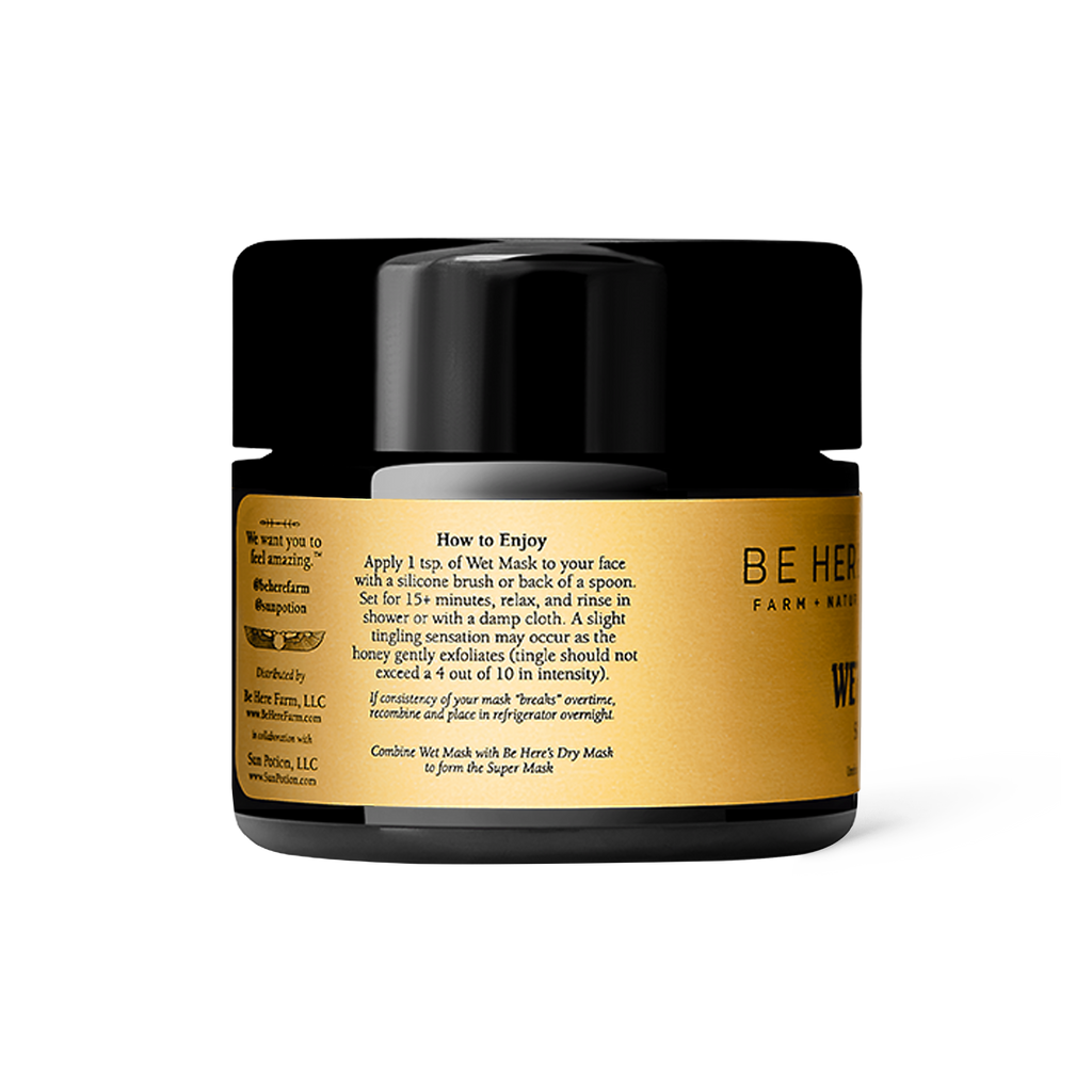 Be Here Farm + Nature Wet Mask "Superfood Honey Mask"