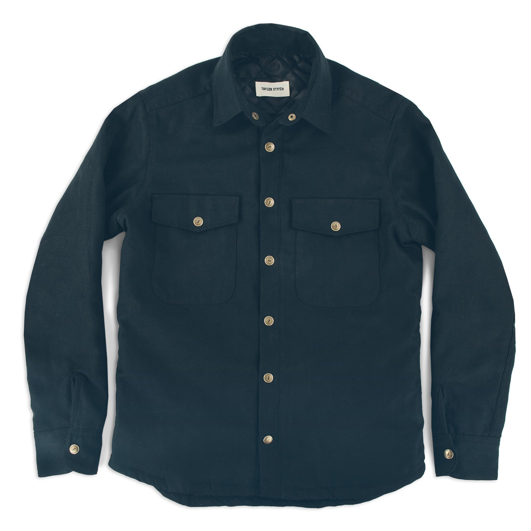 The Task Jacket in Black Canvas