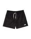 Black Tonal Bandana Swim Trunk