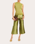 Soho Metallic Knit Top