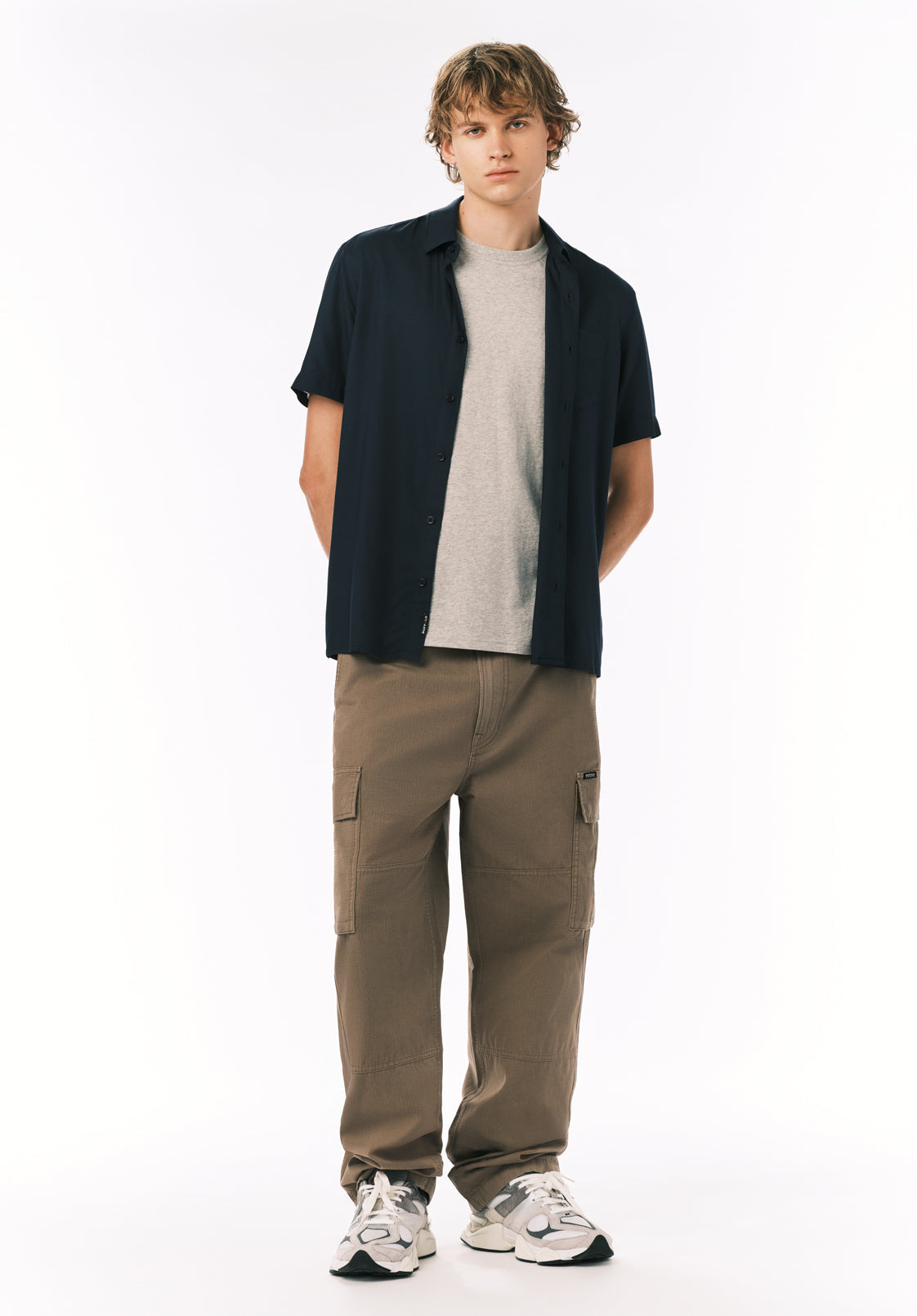Sirilo Men's Short Sleeve Shirt, Whale - BM24594