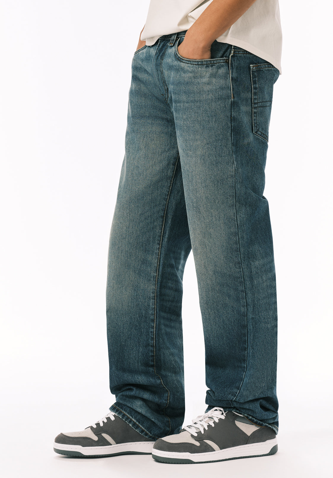 Ruffer Men's Easy Fit Jeans, Dirty Vintage - BM26135
