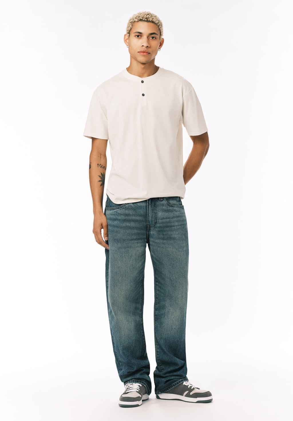 Ruffer Men's Easy Fit Jeans, Dirty Vintage - BM26135
