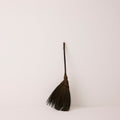 Short Bamboo Handle Broom - Brown & Black