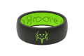 Bone Collector Black & Green Ring