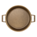 13.5-Inch Cast Iron Braiser - Seasoned Misfit