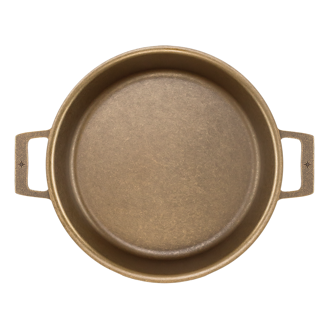 13.5-Inch Cast Iron Braiser - Seasoned Misfit