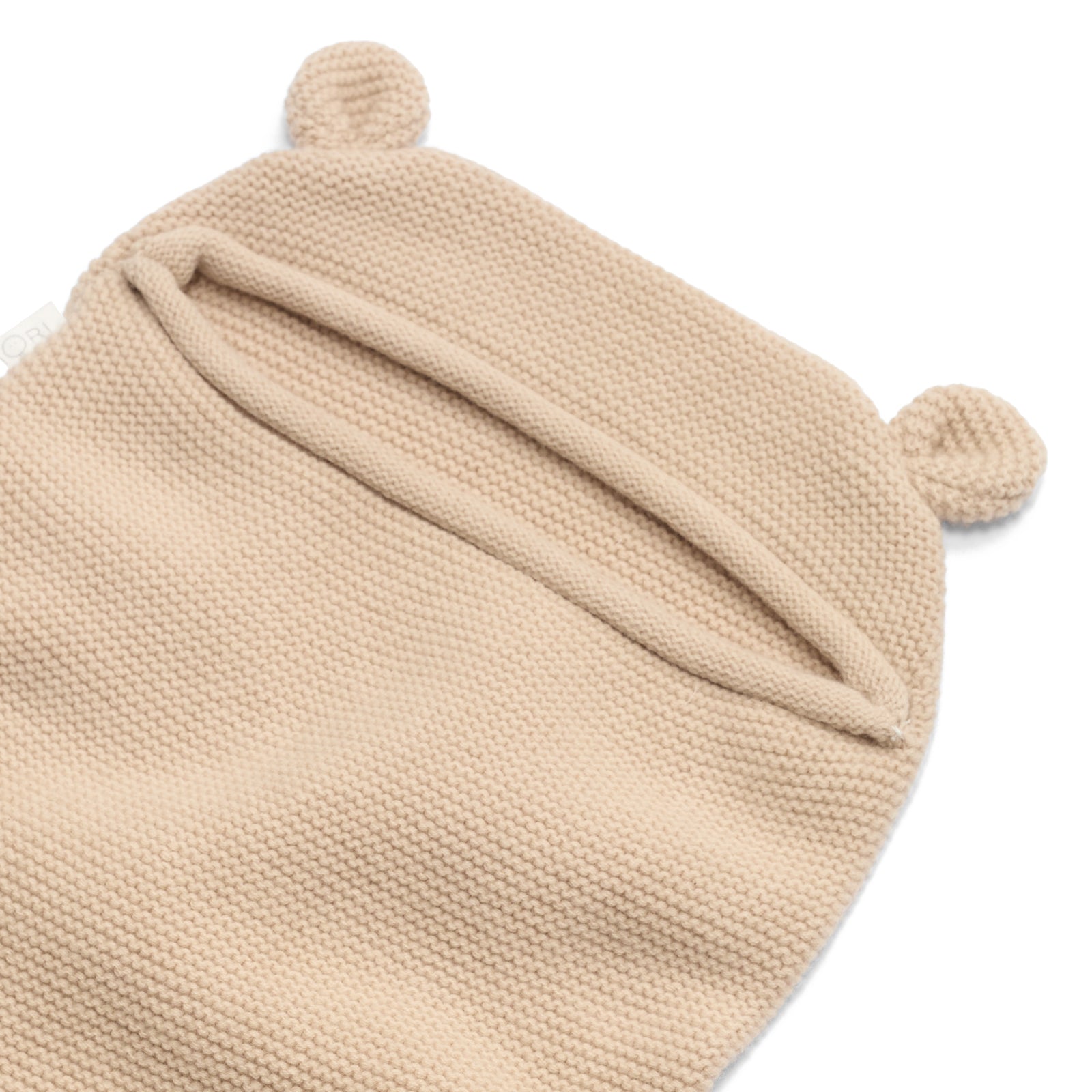 Merino Wool Knitted Cocoon Blanket