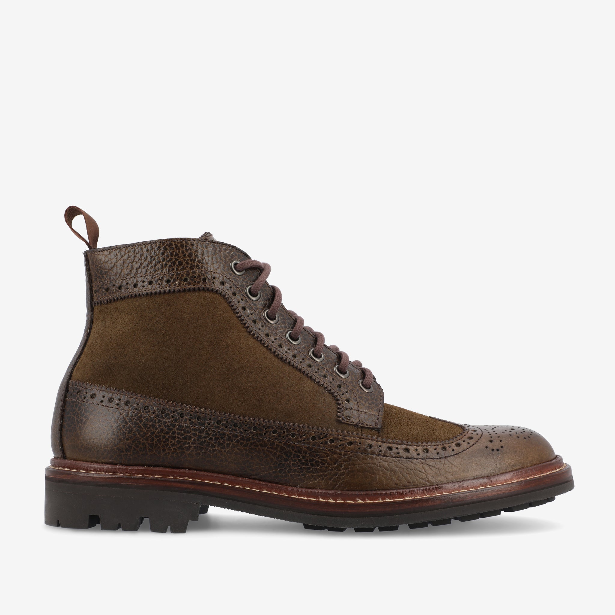The Boston Boot in Olive (Last Chance, Final Sale)
