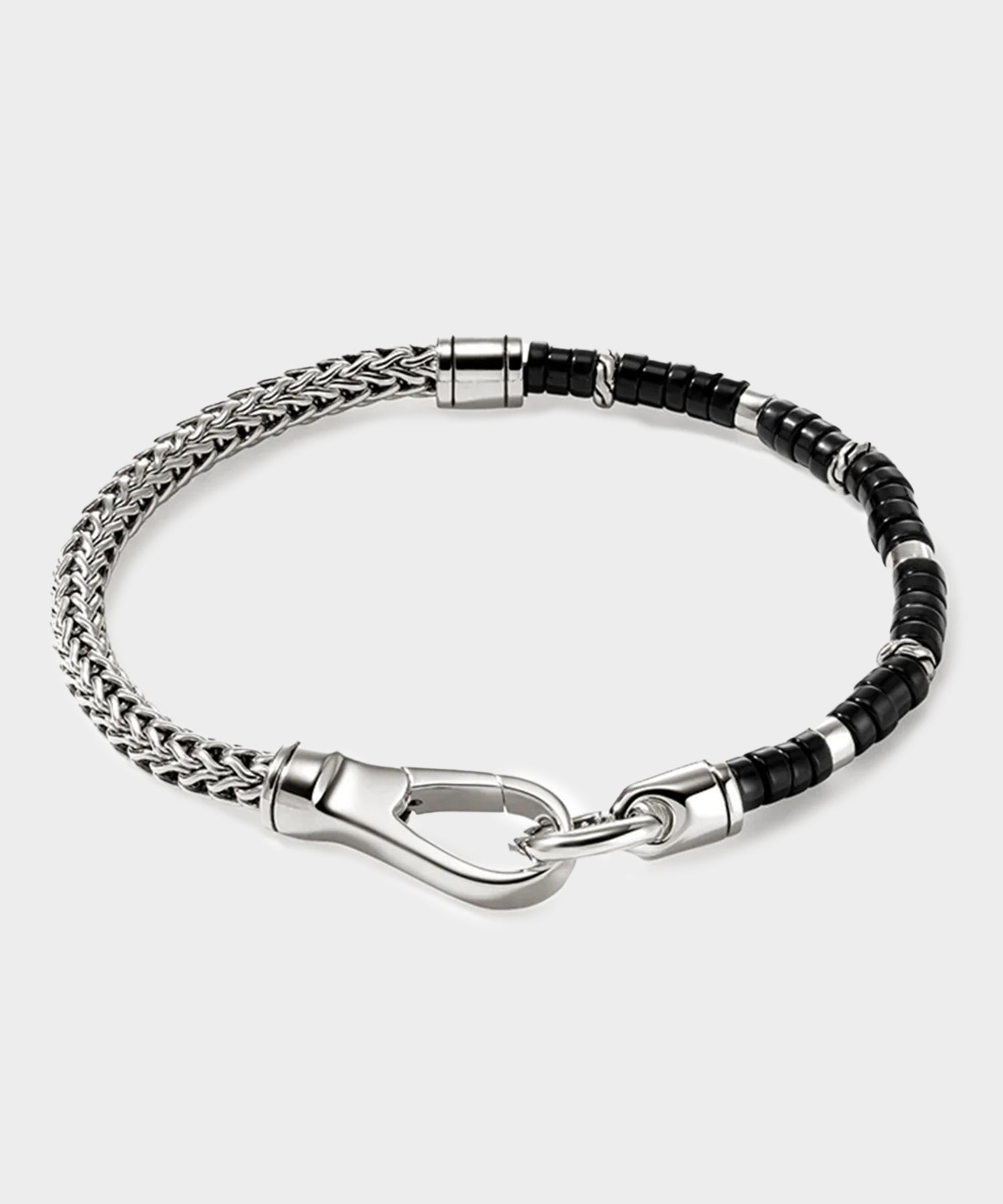 John Hardy Sterling Silver Heishi Chain Bracelet