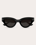 Edgy Cat-Eye Sunglasses