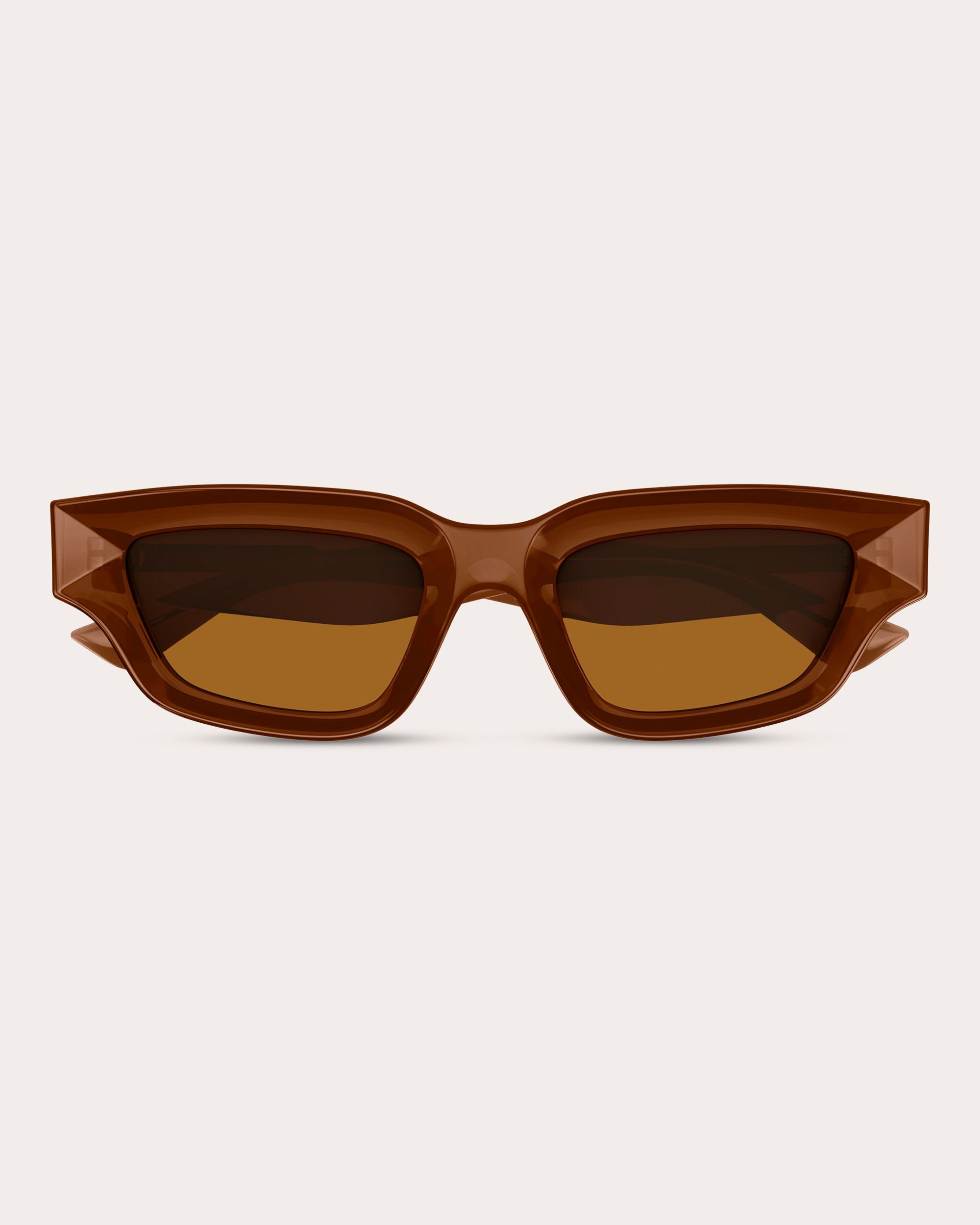 Edgy Cat-Eye Acetate Sunglasses