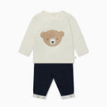 Bear T-Shirt & Corduroy Trousers Outfit