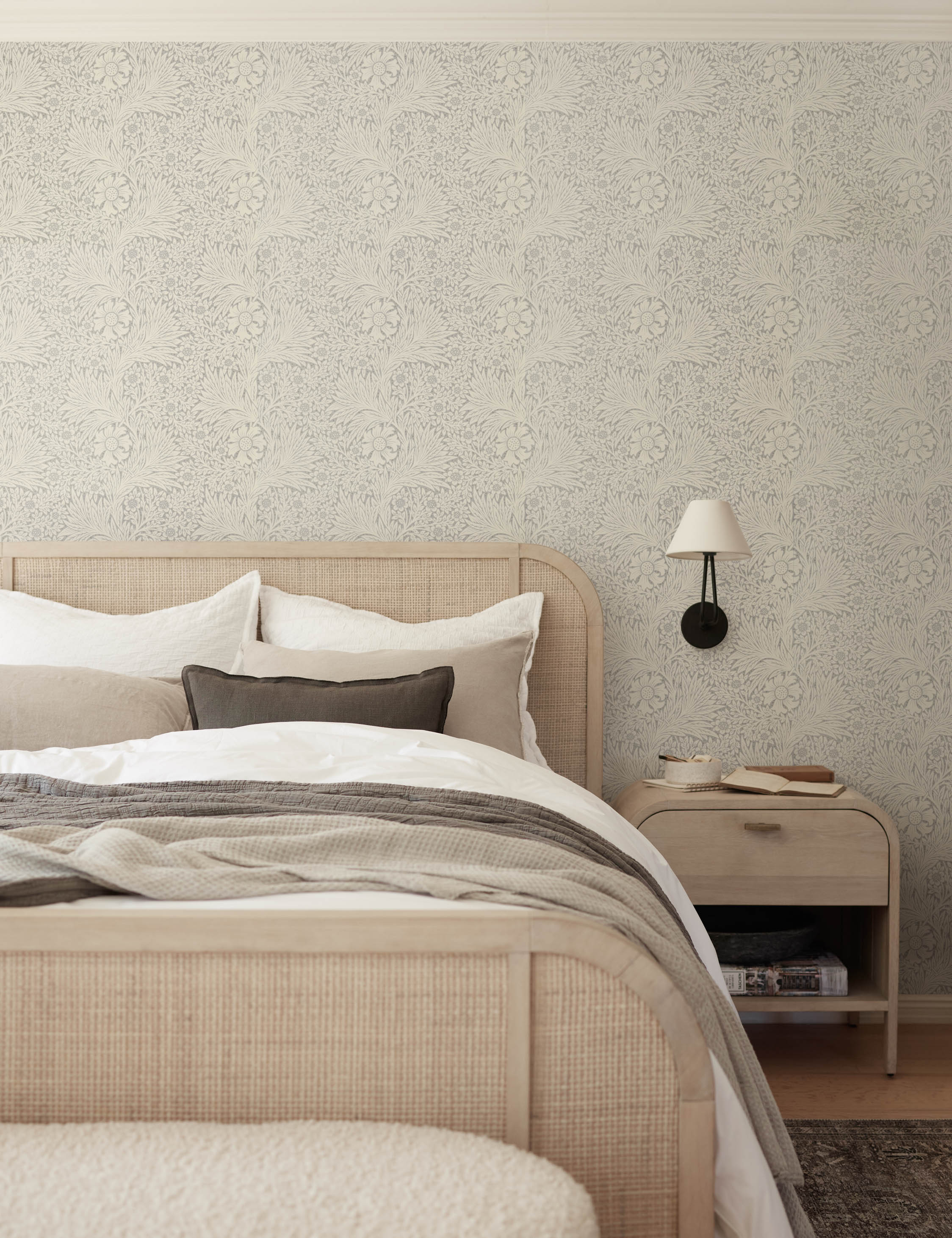 Pure Marigold Wallpaper by Morris & Co.