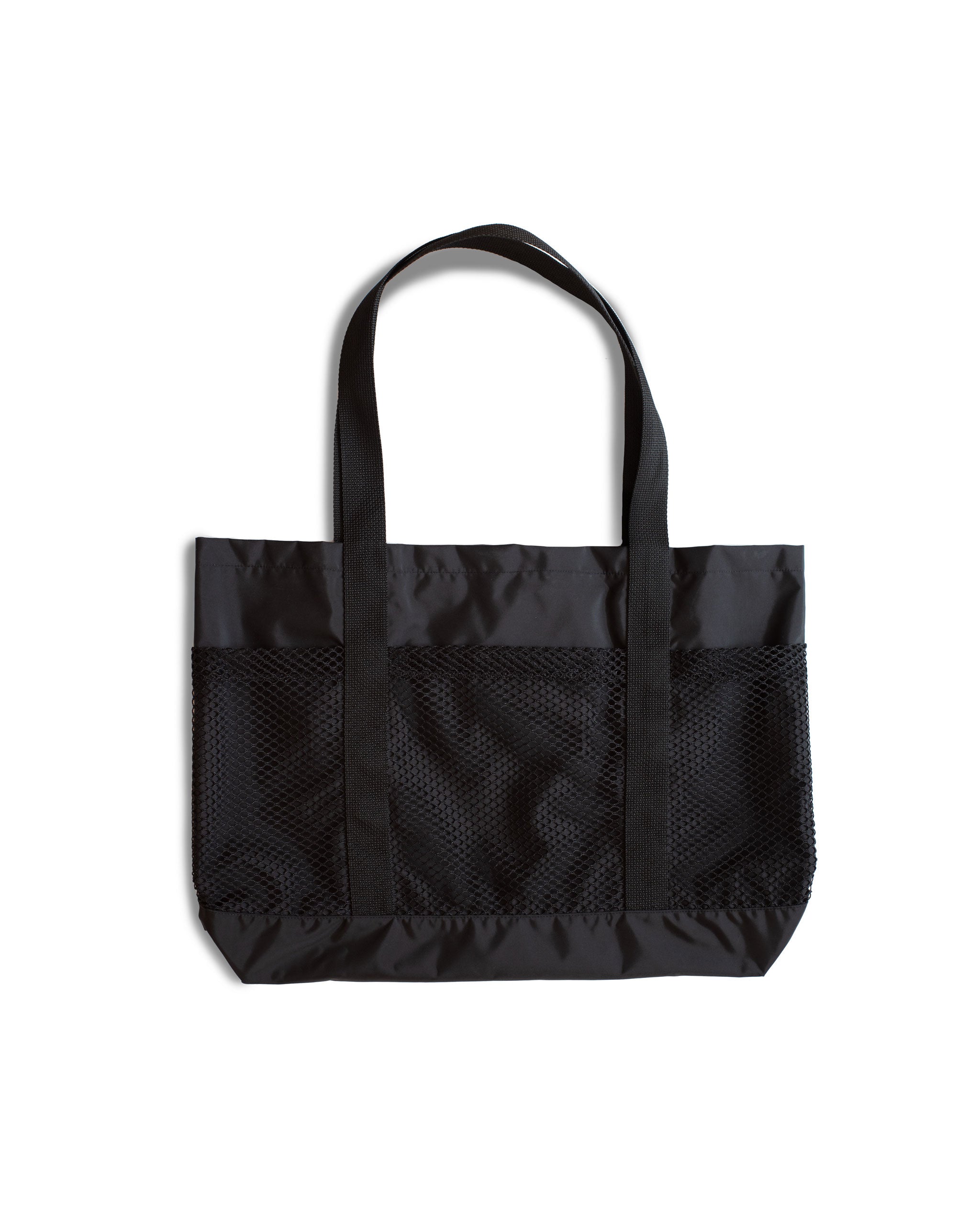 Black Mesh Beach Tote