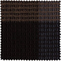 Black Brushed Waffle Check