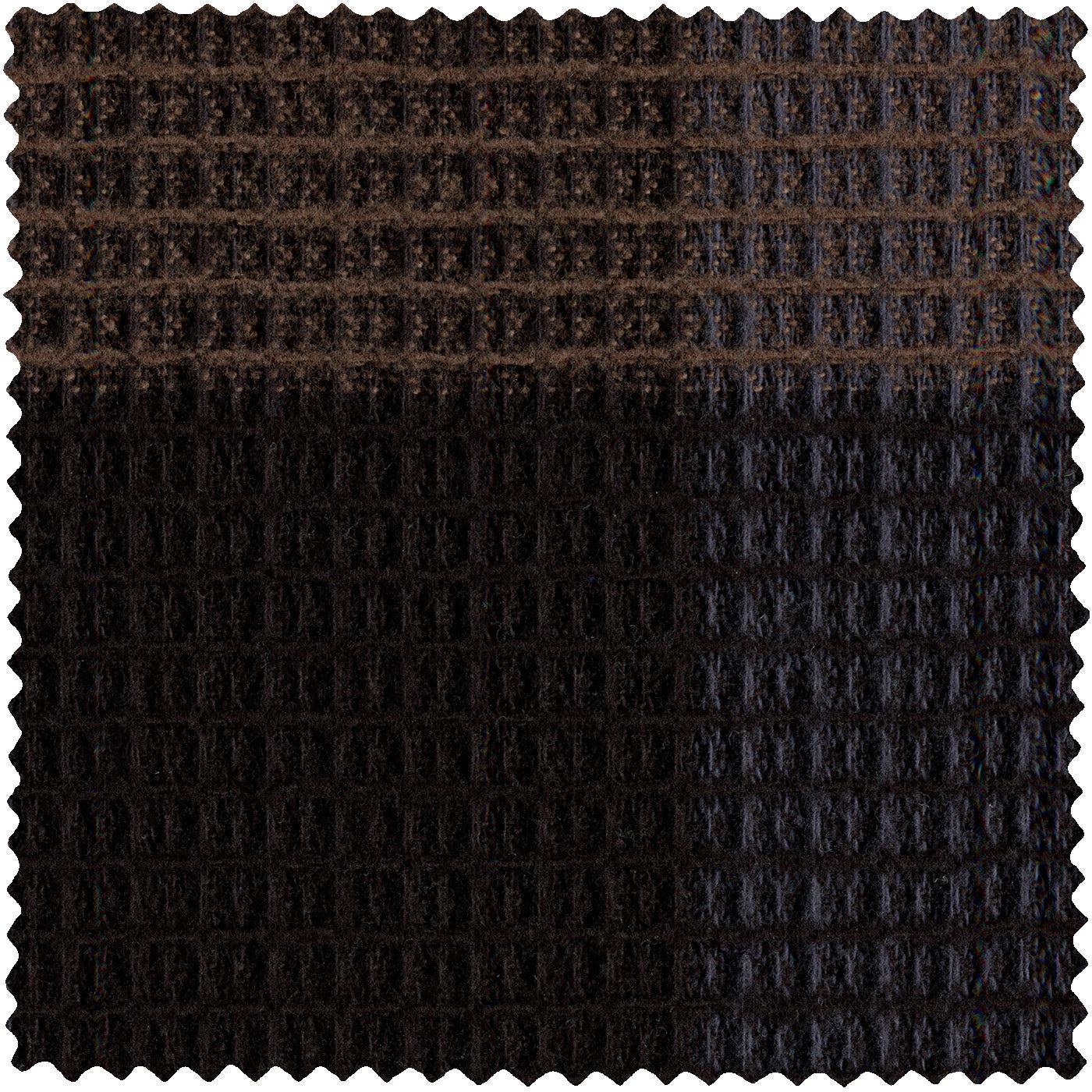 Black Brushed Waffle Check