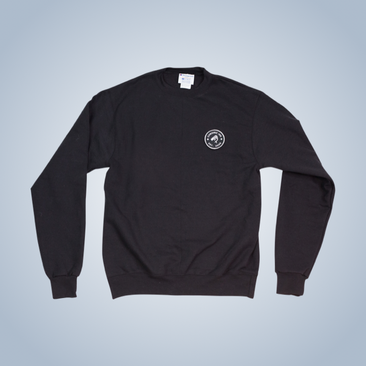 Champion x Chronic Ink Pullover Crew - Black