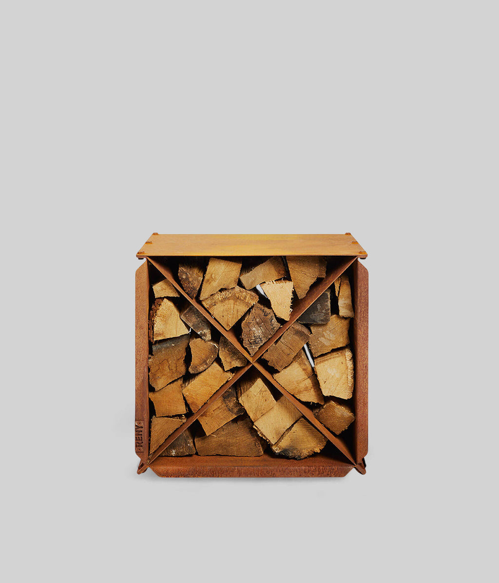 BloX Outdoor Wood Storage Rack