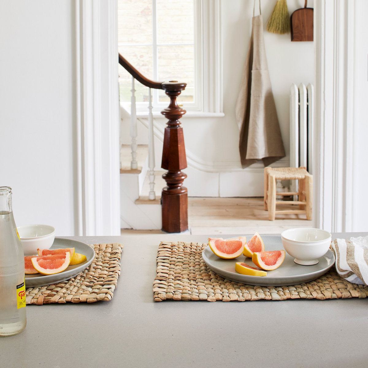 Set of Four Woven Mixed Fibers Placemats
