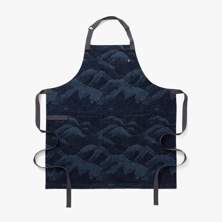 Atlantic Blue Wave Essential Apron