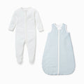 Sea Stripe Front Opening Bedtime Set 1.5 TOG