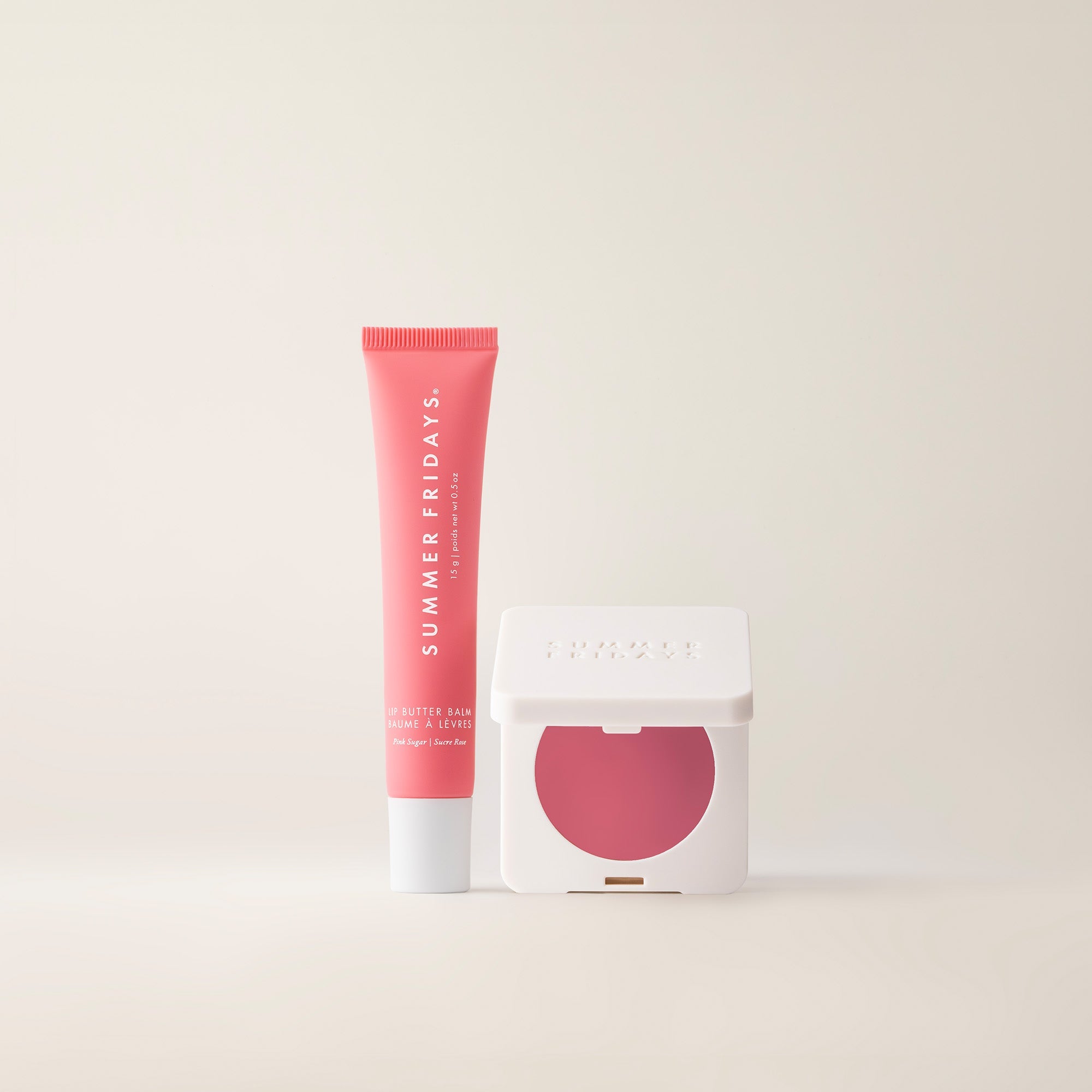 The Blush + Lip Duo (Sweet Rosé + Pink Sugar)
