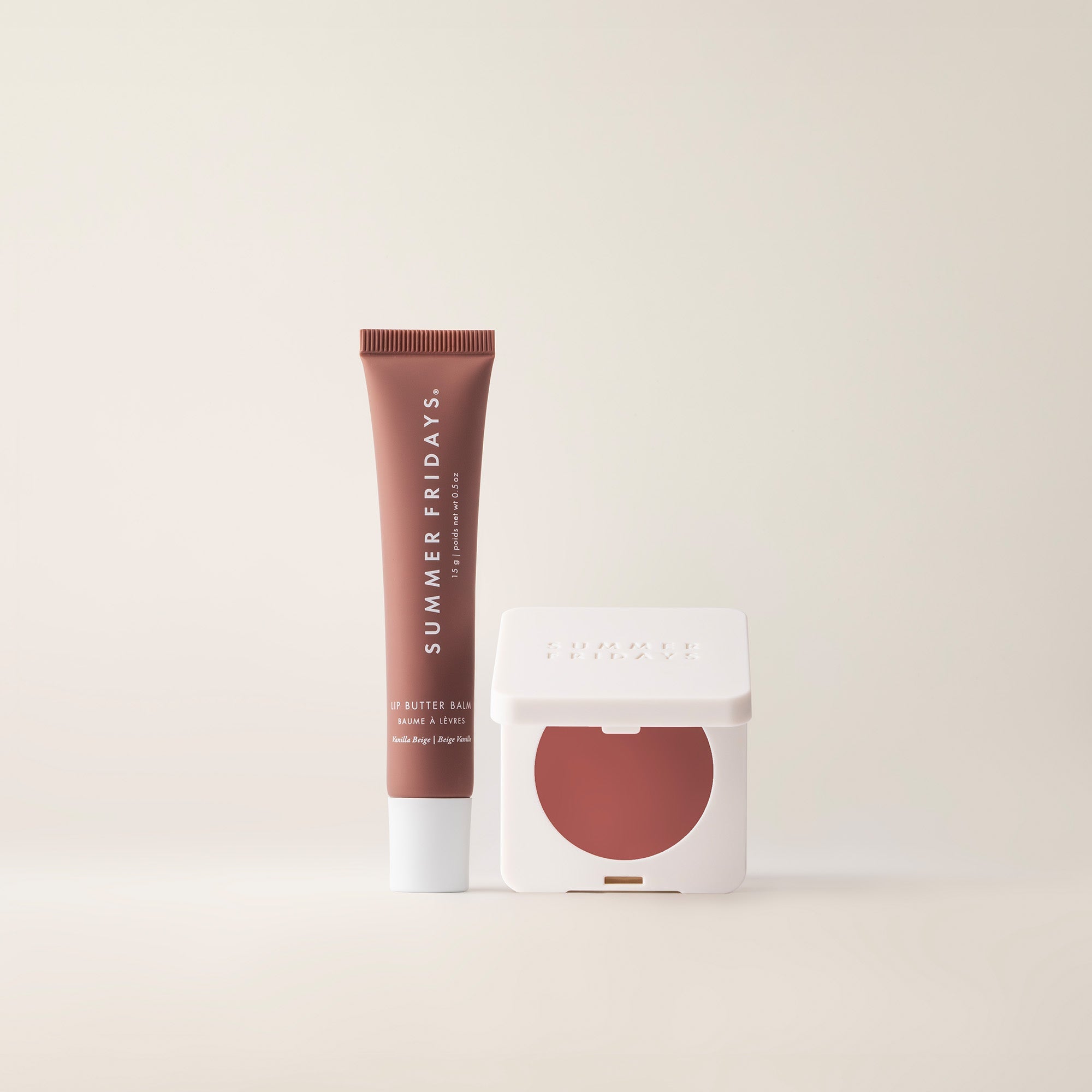 The Blush + Lip Duo (Toasted Terracotta + Vanilla Beige)